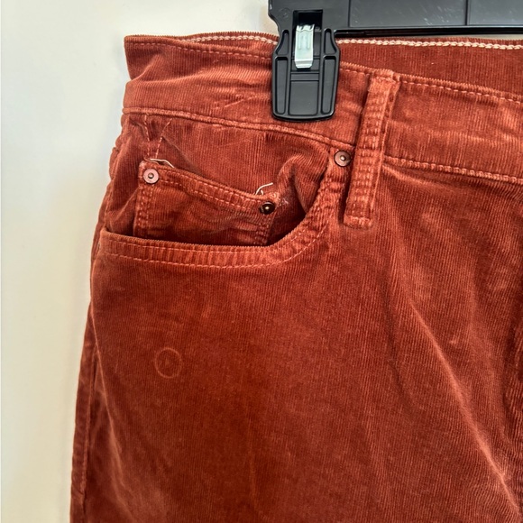MOTHER corduroy The Tomcat Ankle Jeans in Rich Brown - Picture 6 of 16